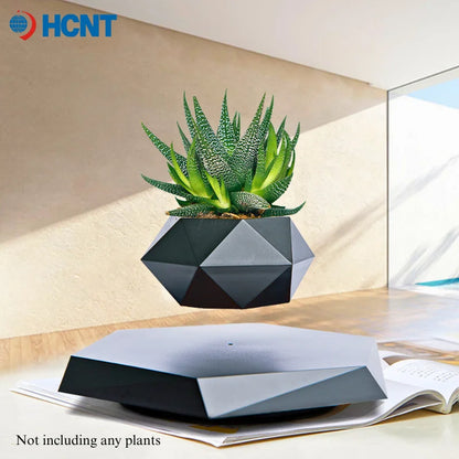 Levitating Plant Pot Floating Plant Pot for Small Plants Levitating Decor for Home & Office Magnetic Floating Levitating Disp
