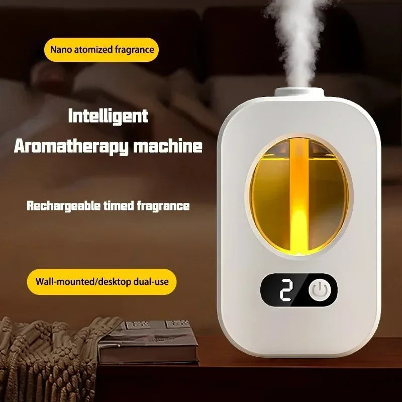Humidifier USB Aromatherapy Desktop Diffuser Atomizer Instrument Desktop Humidifier Coverage Appliance with Timing Function