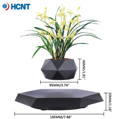 Levitating Plant Pot Floating Plant Pot for Small Plants Levitating Decor for Home & Office Magnetic Floating Levitating Disp