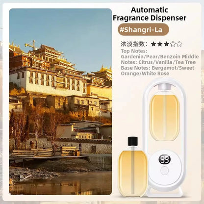 Smart Essential Oil Diffuser 5-Speed Adjustable Speed Household Fragrance Machine Kitchen & Bathroom Deodorizer Atomizer