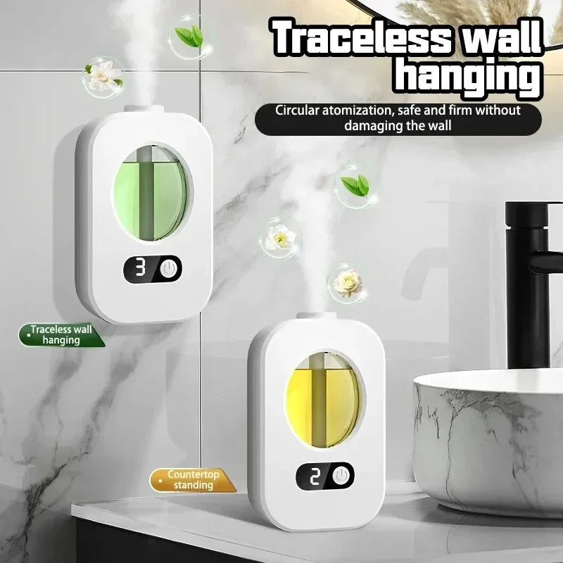 Humidifier USB Aromatherapy Desktop Diffuser Atomizer Instrument Desktop Humidifier Coverage Appliance with Timing Function