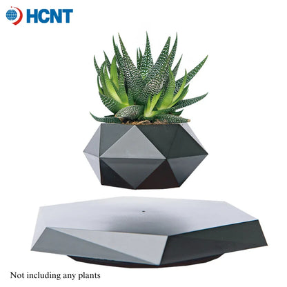 Levitating Plant Pot Floating Plant Pot for Small Plants Levitating Decor for Home & Office Magnetic Floating Levitating Disp