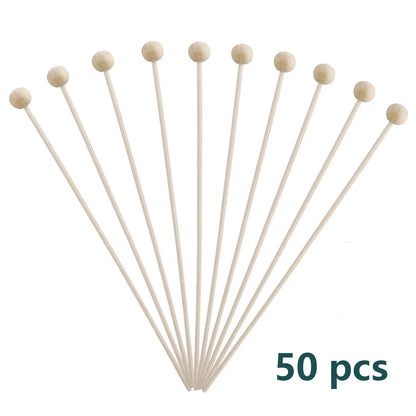 30/40/50/100Pc Rattan Reed Sticks Fragrance Reed Diffuser Aroma Oil Diffuser Rattan Sticks for Home Bathrooms Fragrance Diffuser